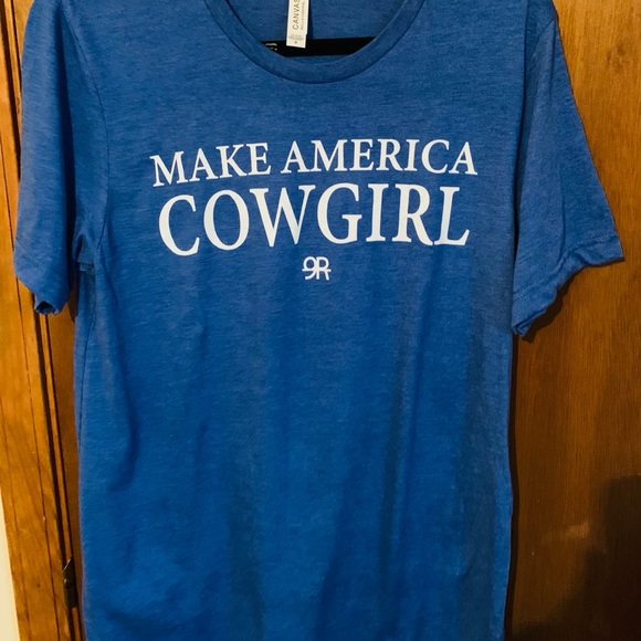 Bella Canvas Tops - Make America Cowgirl tee